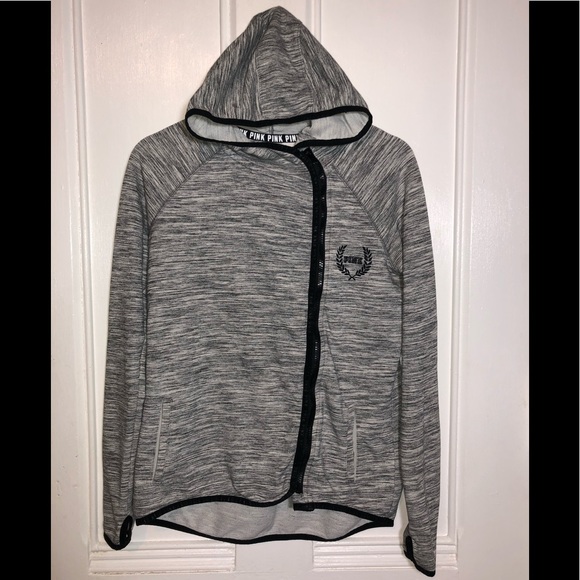 Pink Victoria’s Secret Zip Up Hoodie